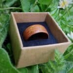 Bague bois simple Jatoba