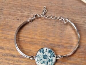 Bracelet assiette ancienne Paulette