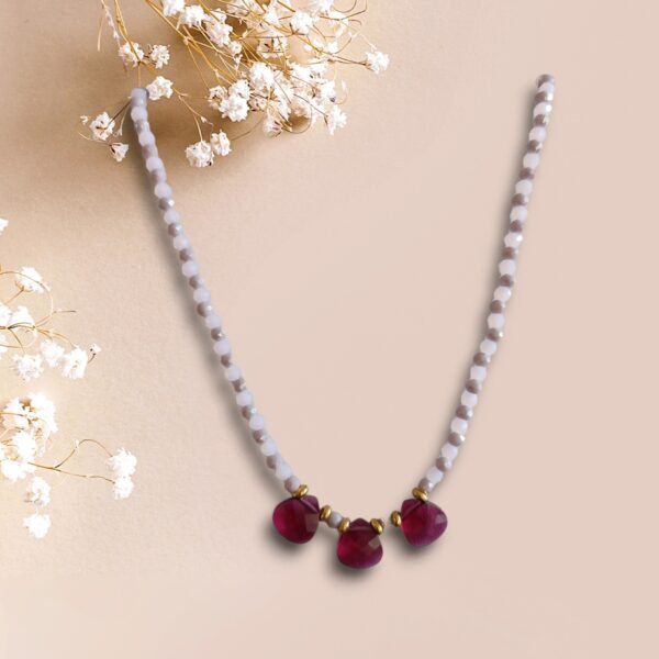 collier en cristal