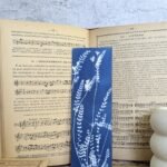 Marque-page cyanotype Astragalus - Les paillettes by Pepite