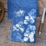 mini carnet fleur d'hortensia