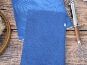 Verso carnet cyanotype pour sac à main ou à emporter partout - Les paillettes by Pepite